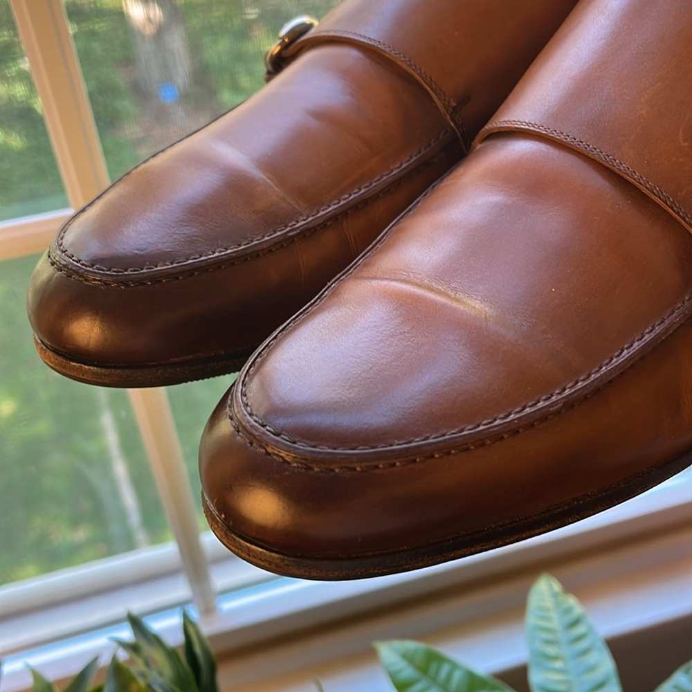 Gucci Double Monk Strap Dress Shoes - Picture 5 of 9